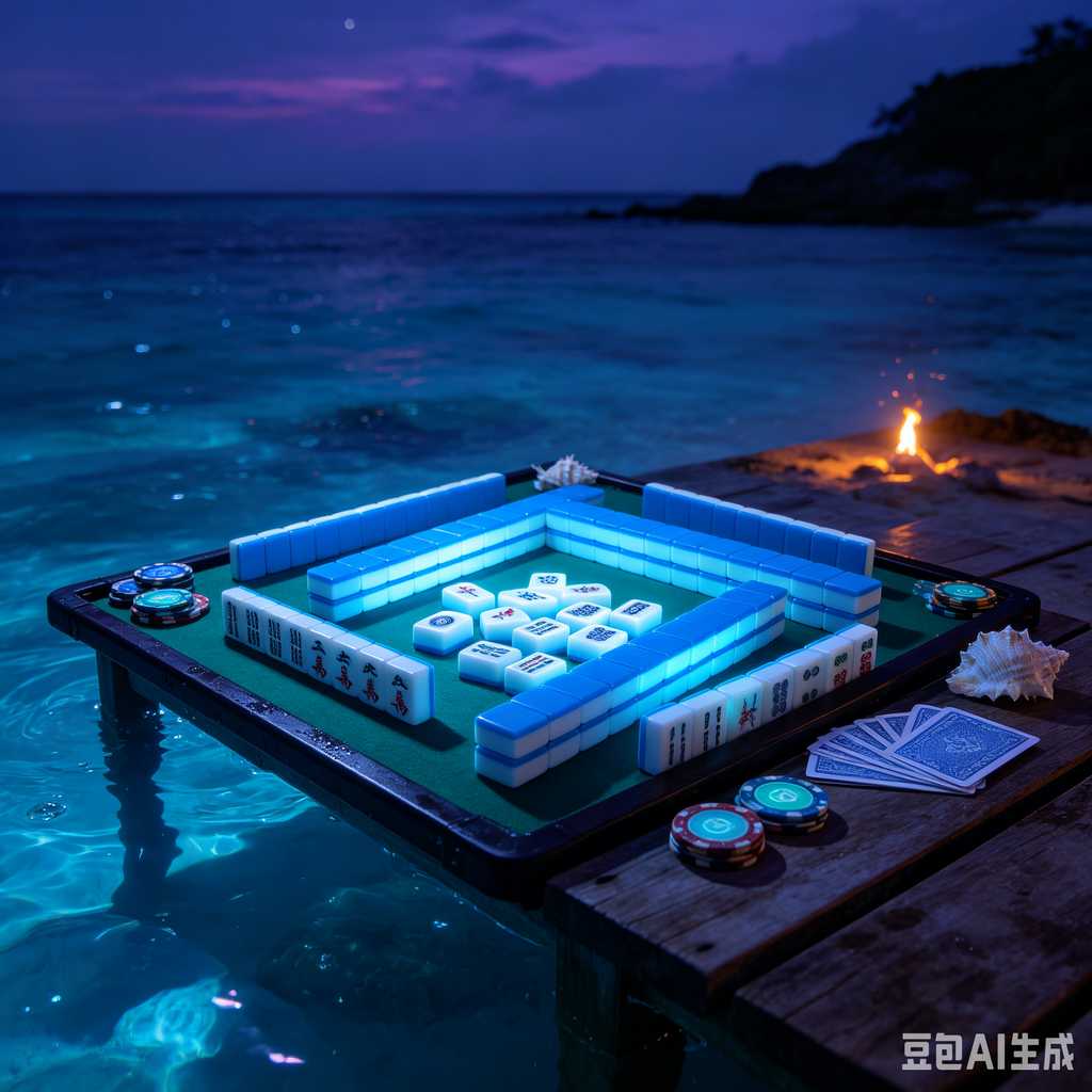 hotel room mahjong set