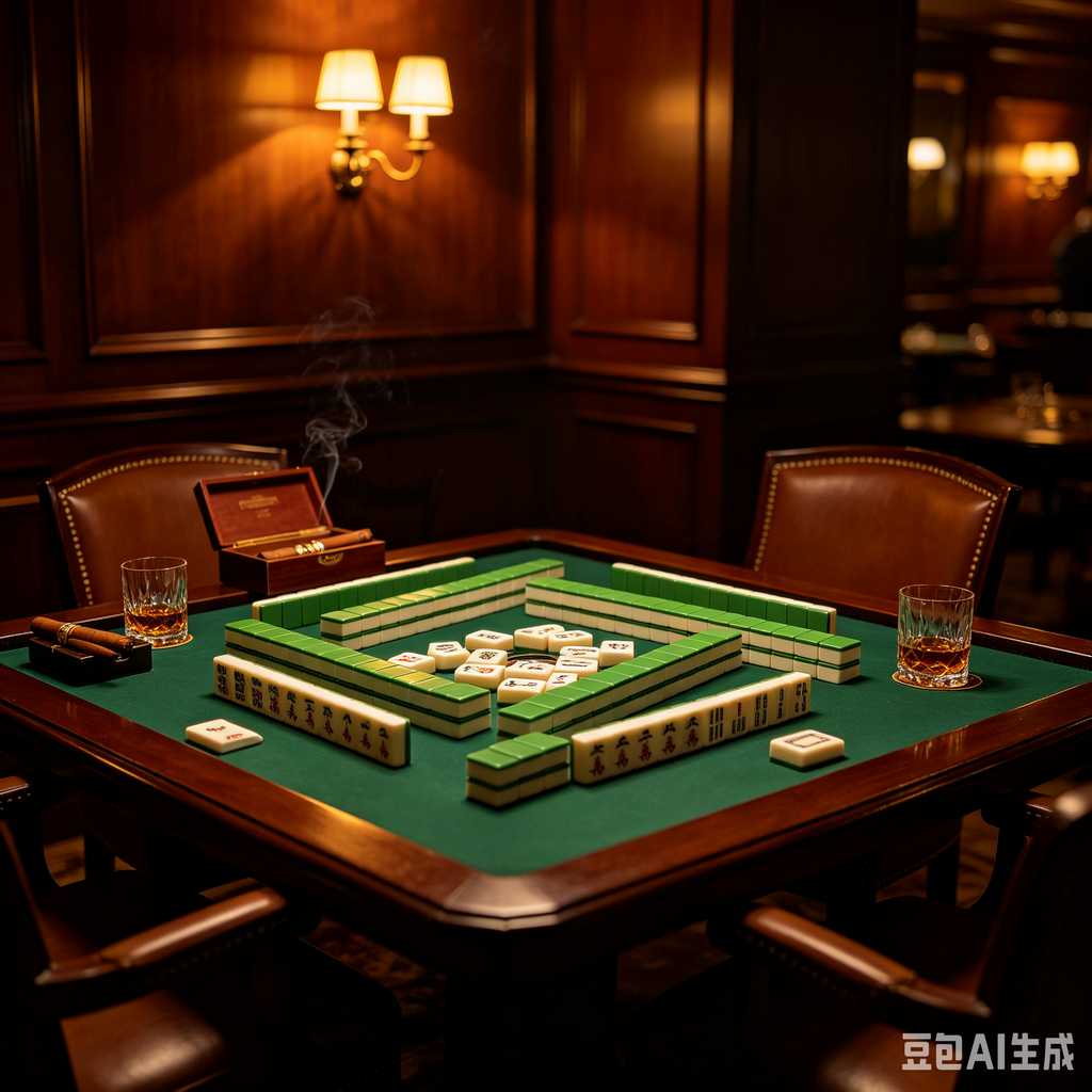 elegant text mahjong tiles