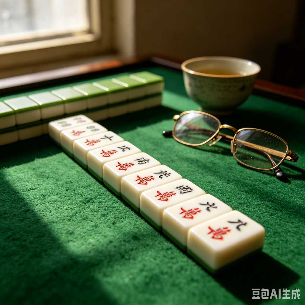 mahjong set with storage case