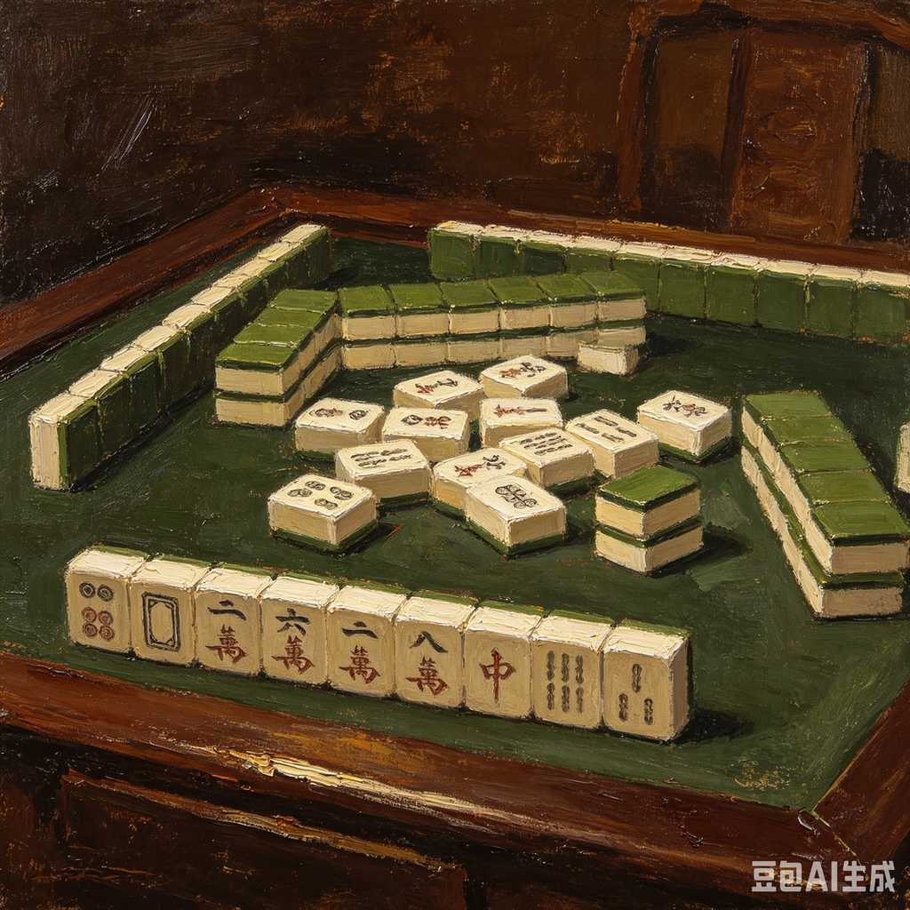 pink crystal mahjong set