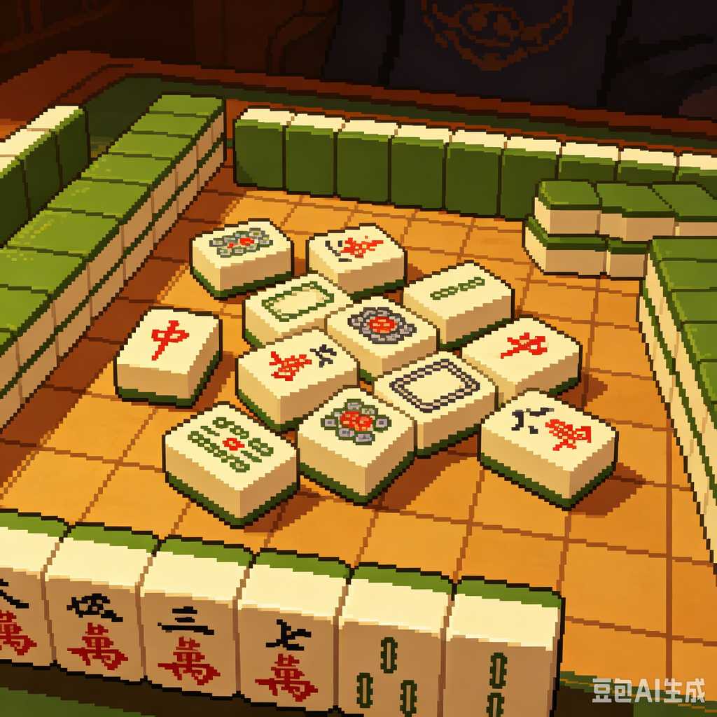 clear text printing mahjong set