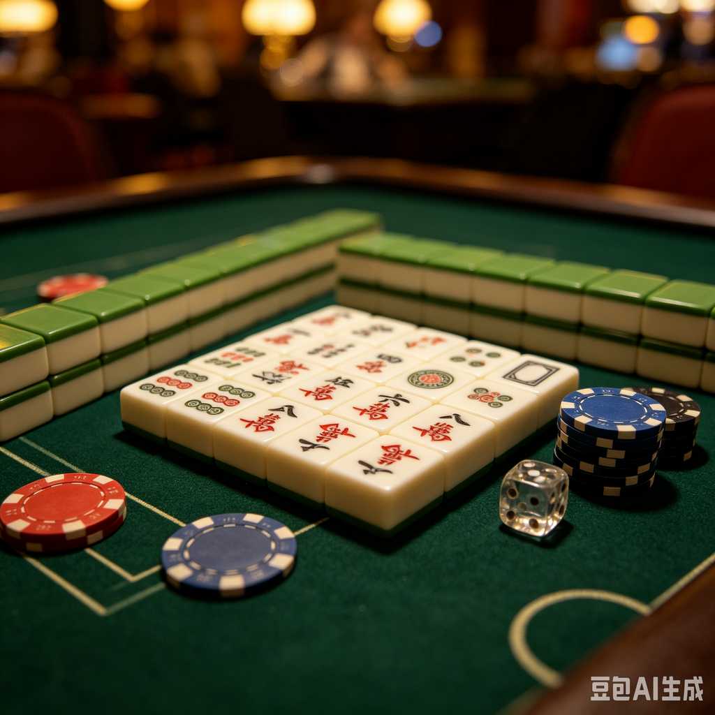 hand crafted mahjong set