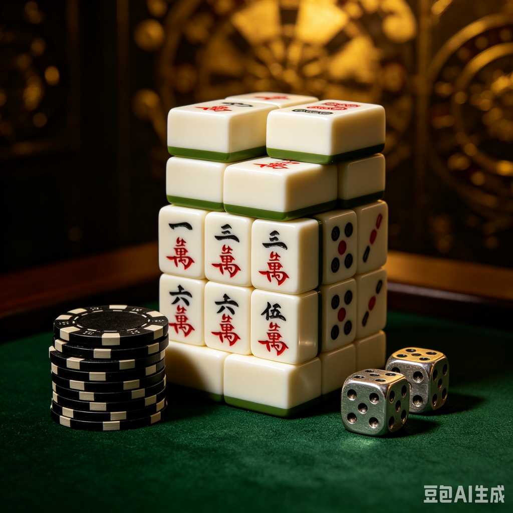 adult senior mahjong game set